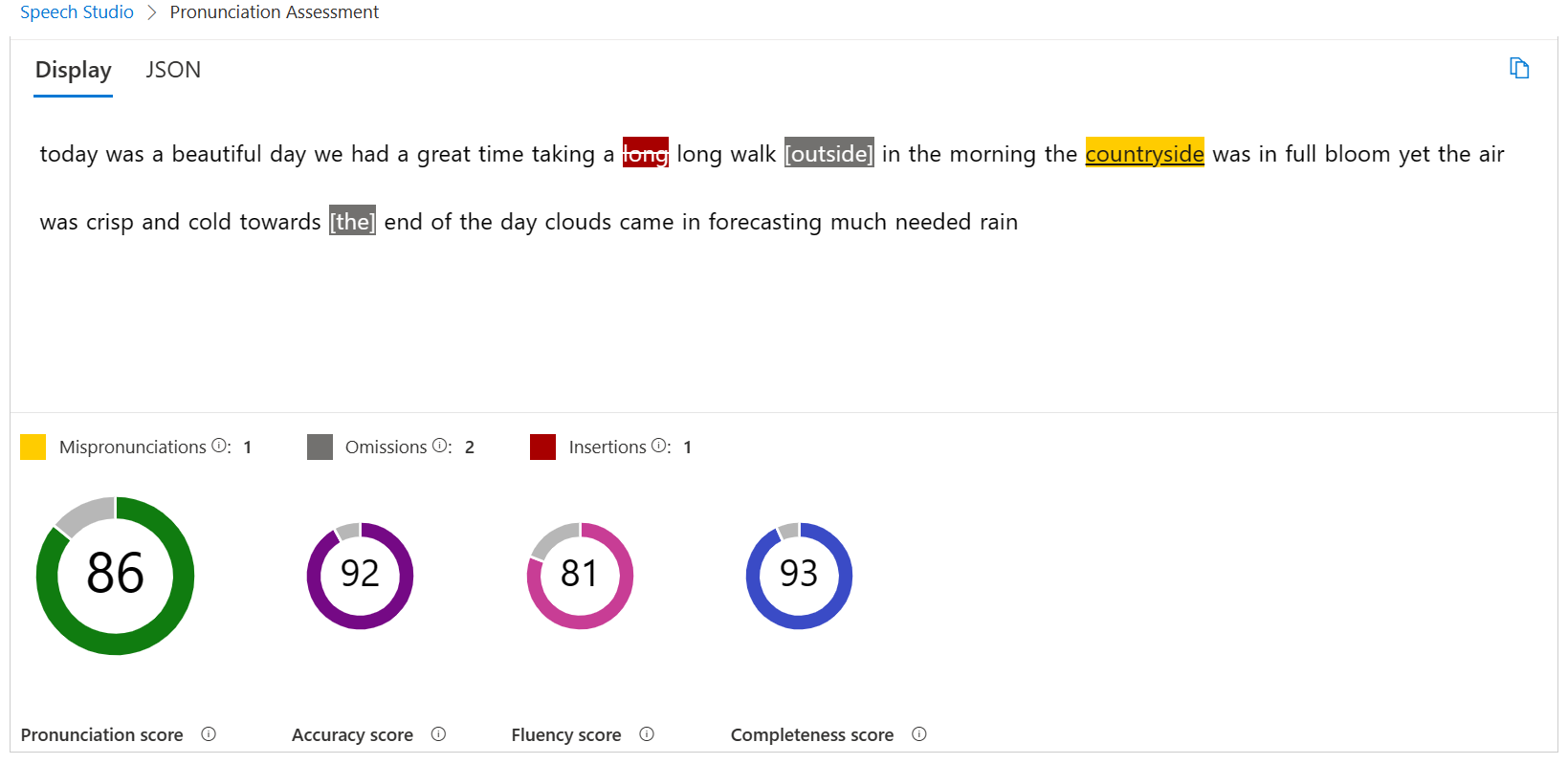 How To Use Pronunciation Assessment In Speech Studio Azure Ai