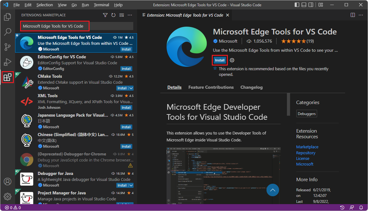 Instalando A Extens O Devtools Para Visual Studio Code Microsoft Edge Hot Sex Picture