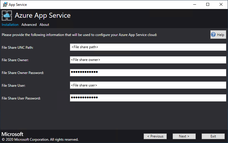 Stack deploy. Service app. Identify application.