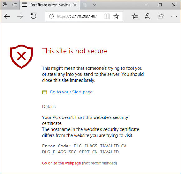 Invalid flag. Secure no Warnings си. DLG_Flags_sec_Cert_Date_Invalid.