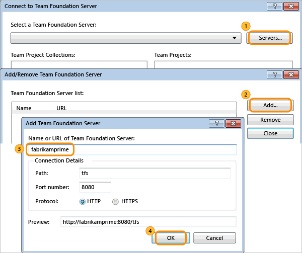 Url сервера. Сервер Теам. Team connect to TFS Server. Подключить TFS. URL тим.