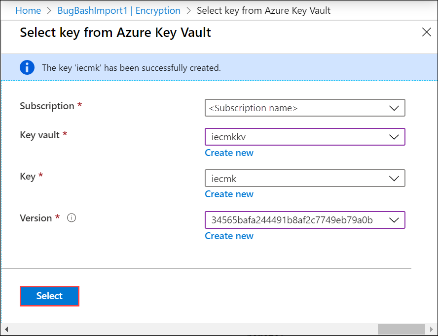 Enable portals. Select Key.