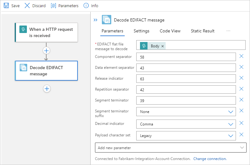 Message payload. Edifact. Container message script Guide edifact document. Container message script Guide edifact.