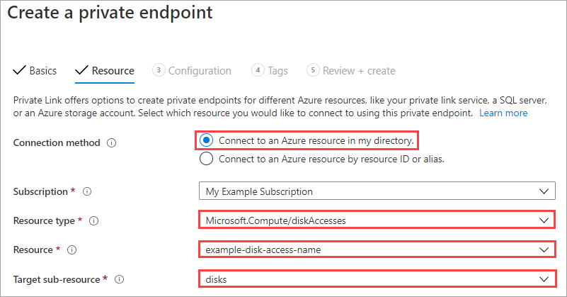 Create endpoint