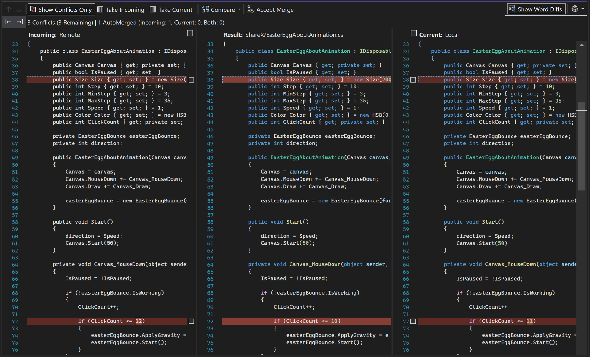 Resolve Conflict git. Git конфликты. Vscode GITHUB. Git Интерфейс.