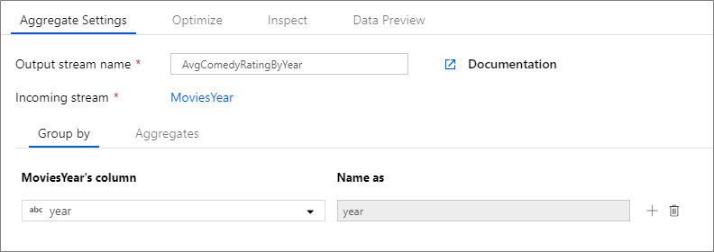 تجميع حسب المثال