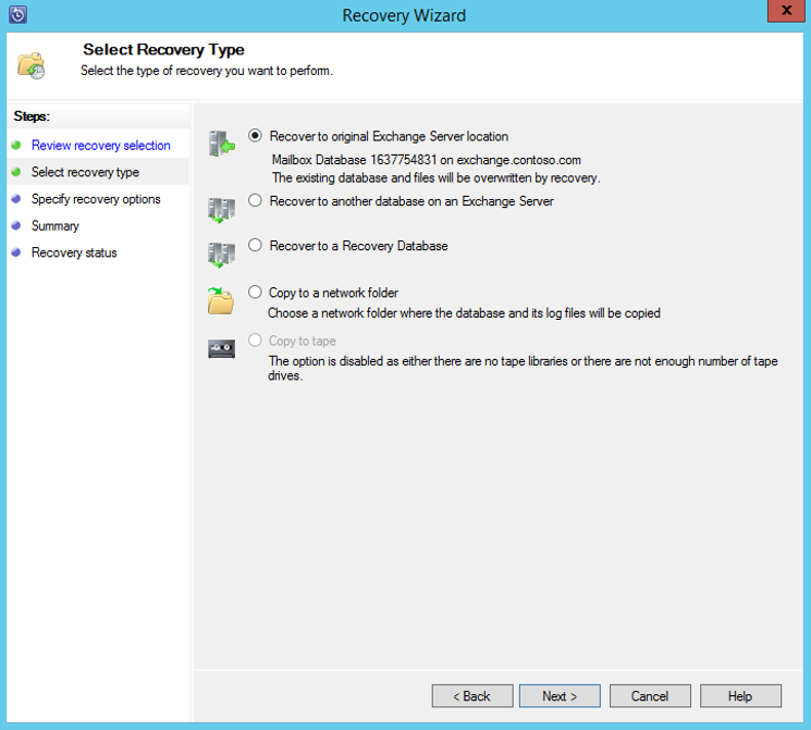 اختيار النسخ عبر الإنترنت