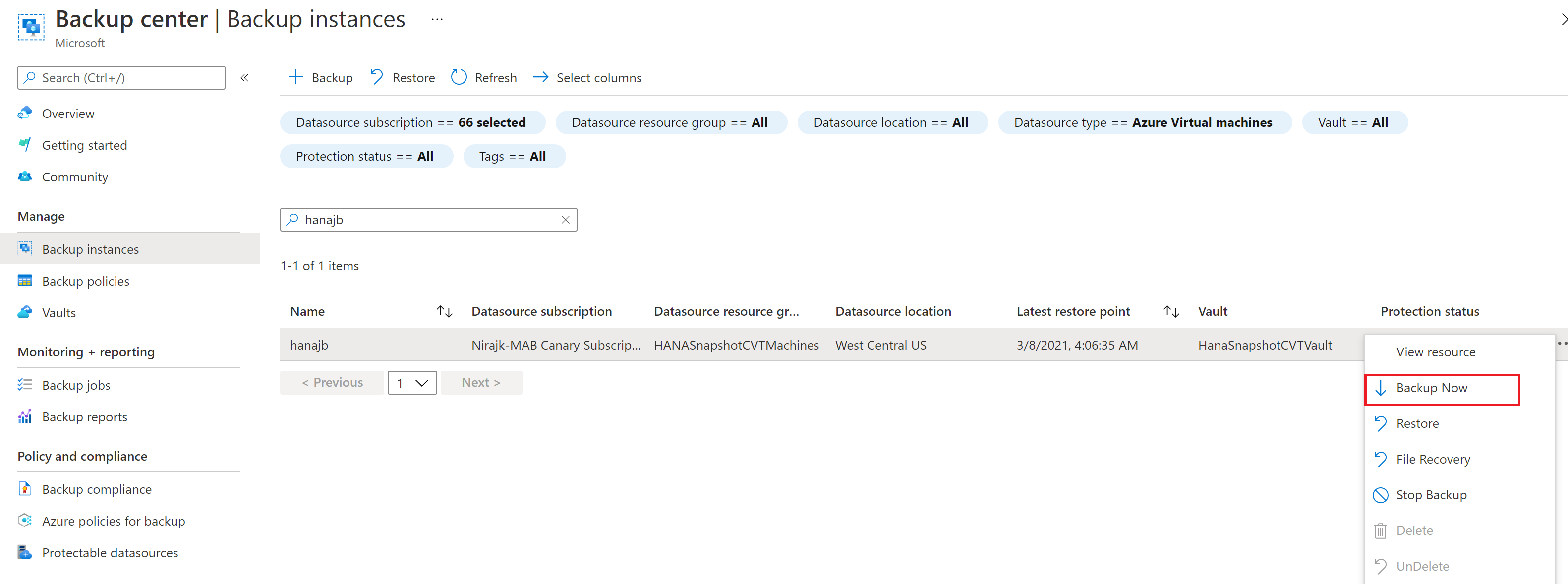النسخ الاحتياطي عند الطلب