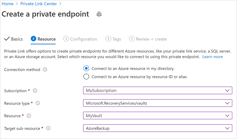 تعيين المورد للاتصال الخاص بك