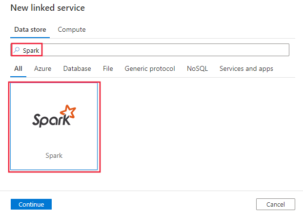 لقطة شاشة لموصل Spark.