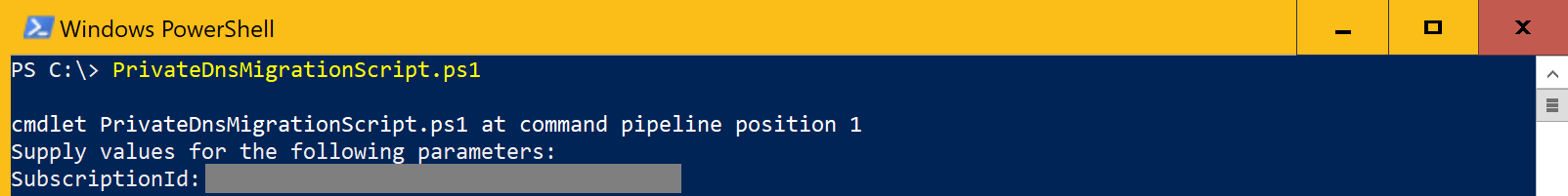 تشغيل البرنامج النصي
