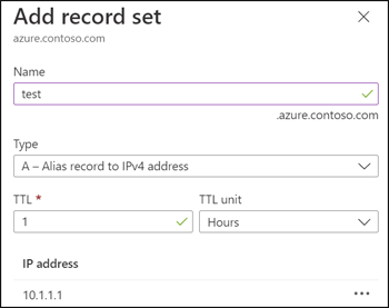 قم بإنشاء سجل اختبار