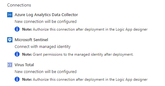 لقطة شاشة لمعلومات المراجعة من معالج إنشاء دليل المبادئ.
