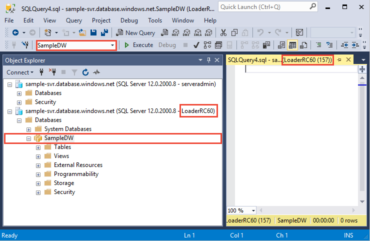 نافذة استعلام التحميل الجديد