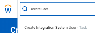 Create user Screenshot of create user.