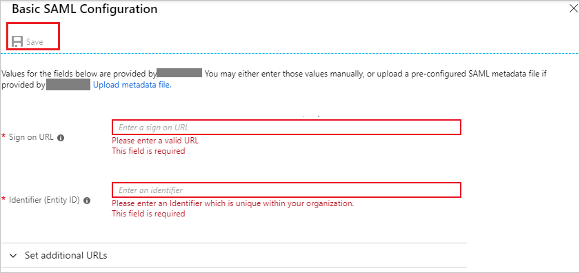 CS Stars Domain and URLs single sign-on information