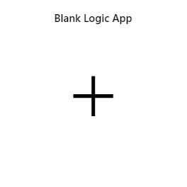 زر Blank Logic App
