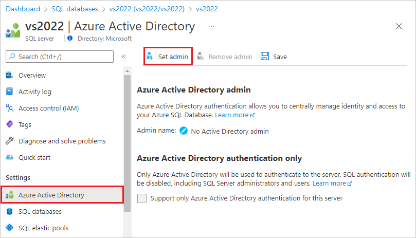 select active directory