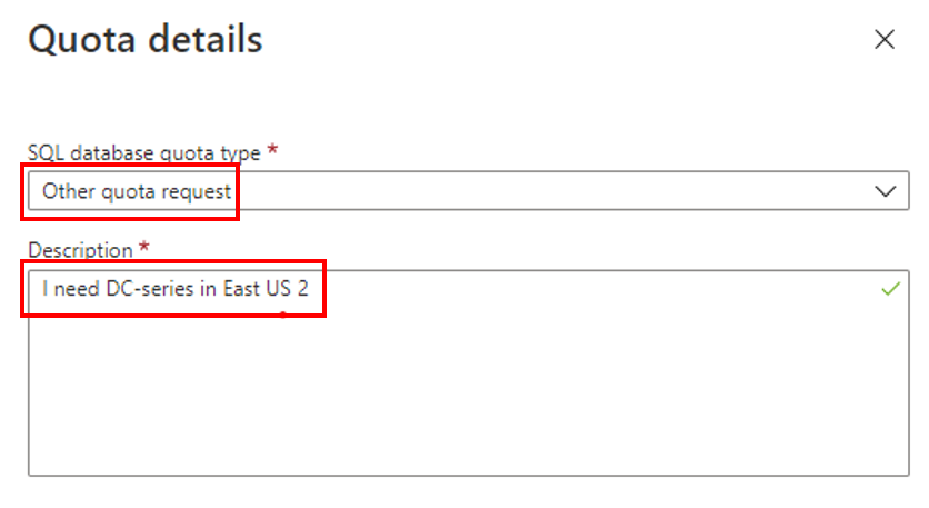 Request hardware in a new region