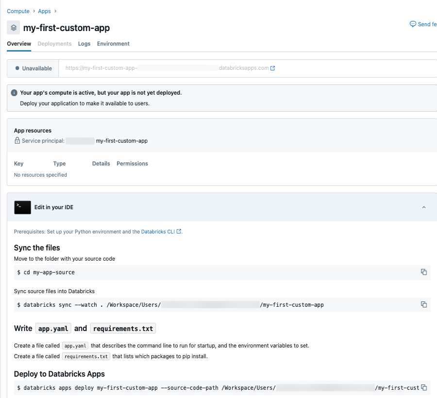 عرض تفاصيل تطبيق Databricks مقالب