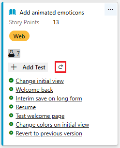 Screenshot showing inline tests expanded.