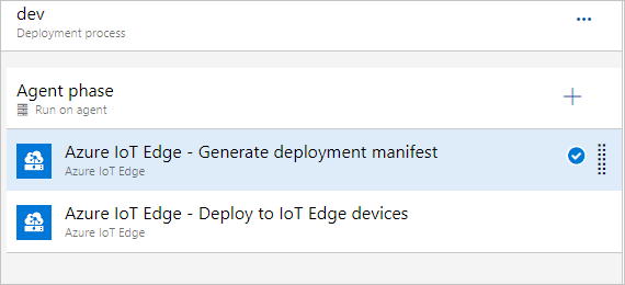 إضافة مهام Azure IoT Edge لمرحلة التطوير الخاصة بك