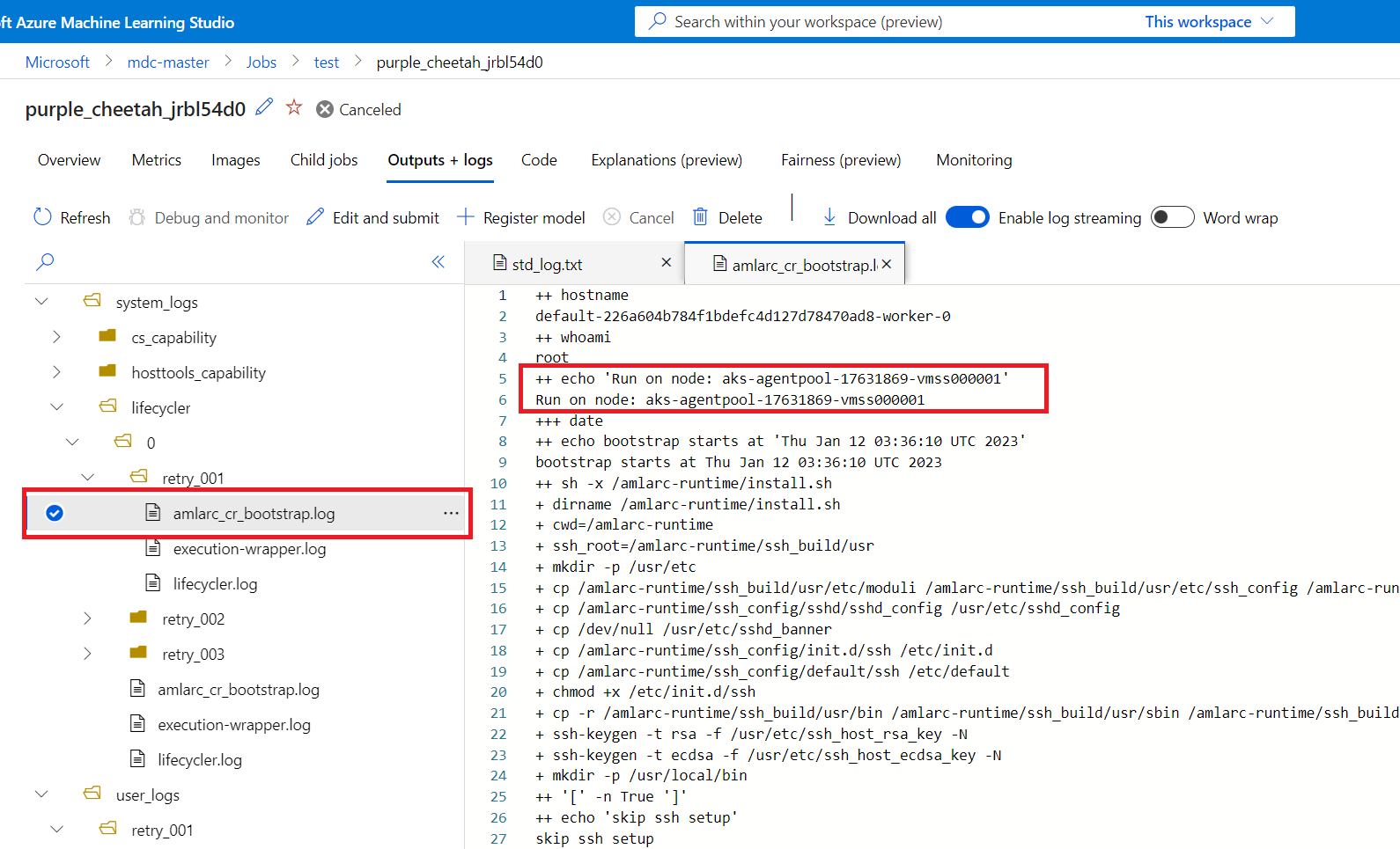 لقطة شاشة لإضافة ملحق جديد إلى مجموعة Kubernetes الممكنة في Azure Arc من مدخل Microsoft Azure.
