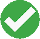 Green check mark