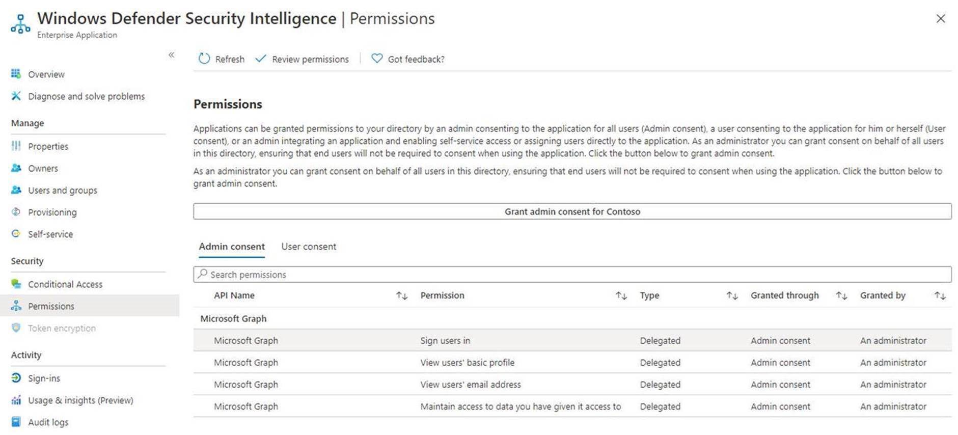 راجع تطبيق الأذونات.
