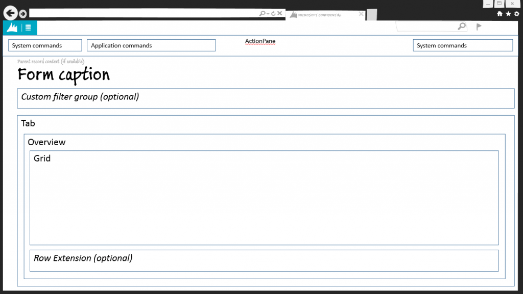 Wireframe for Task Single form.