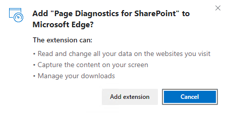 أذونات الملحق.