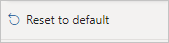 Screenshot of the Reset to default option.