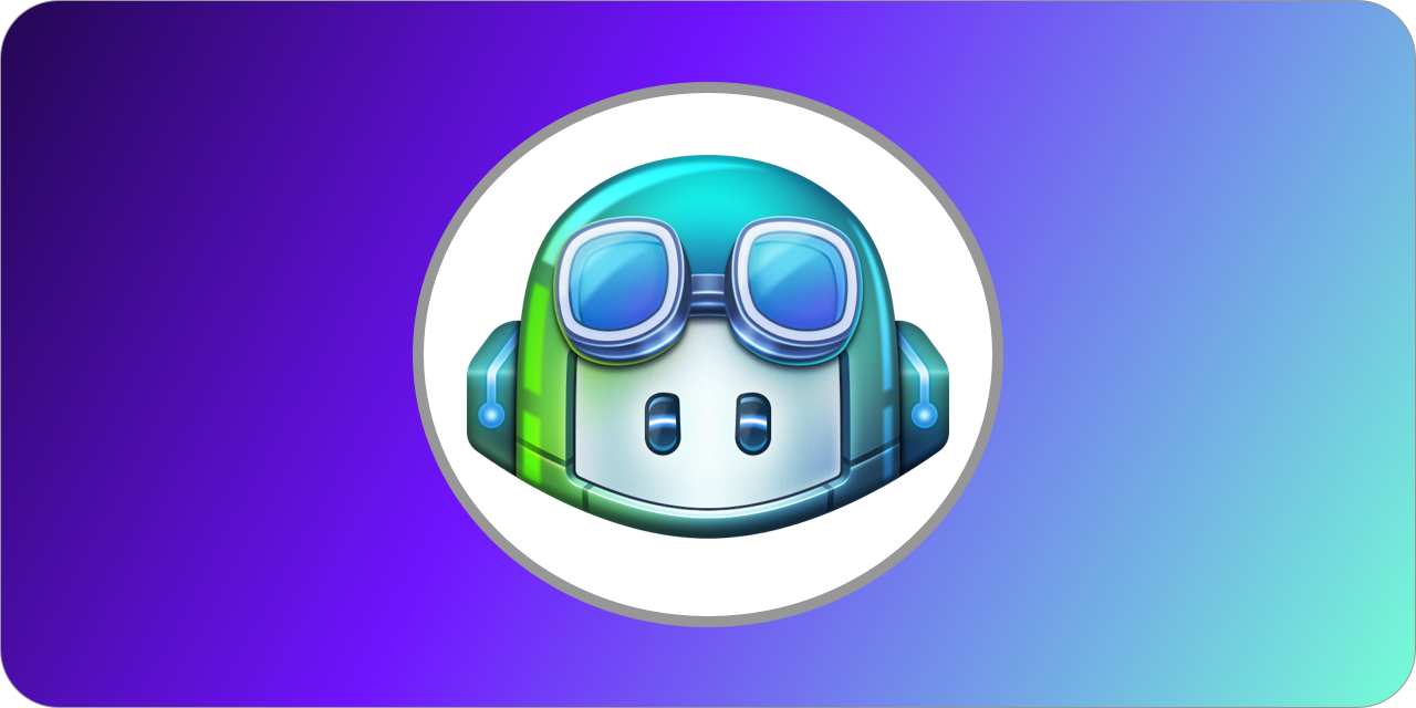 أيقونة شعار تمرين مهارات GitHub Copilot مع أيقونة copilot في المنتصف.