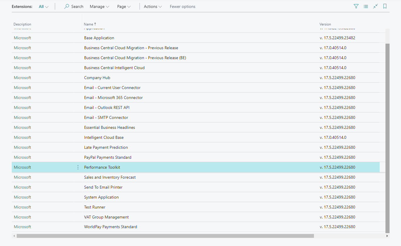 Results when the toolkit is installed correctly.