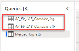 لقطة شاشة للجدَاول التي تم فِيها إيقاف تشغيل وظيفة التحميل.