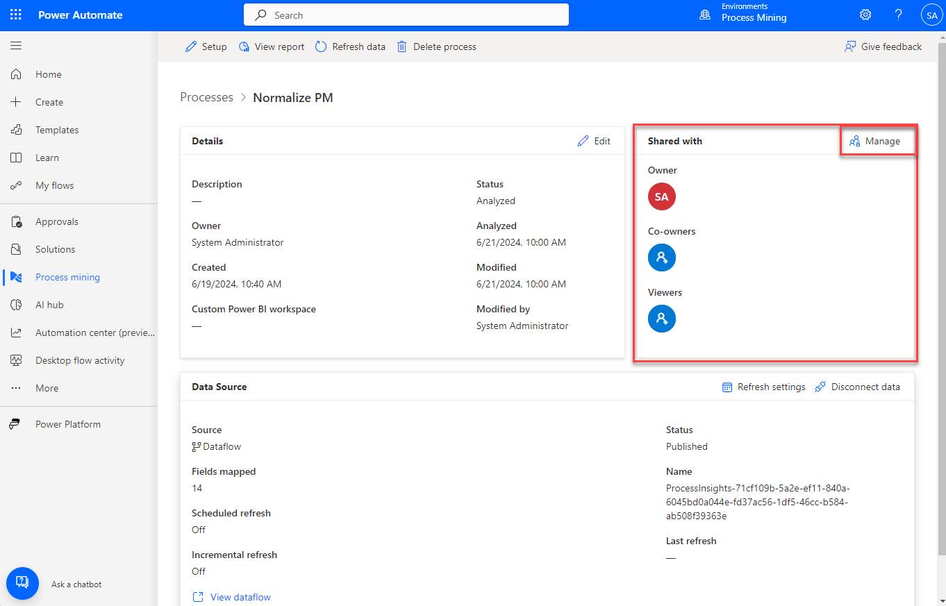 لقطة شاشة تُظهر تفاصيل العملية مع مستطيلات حمراء اللون حول اللوحة