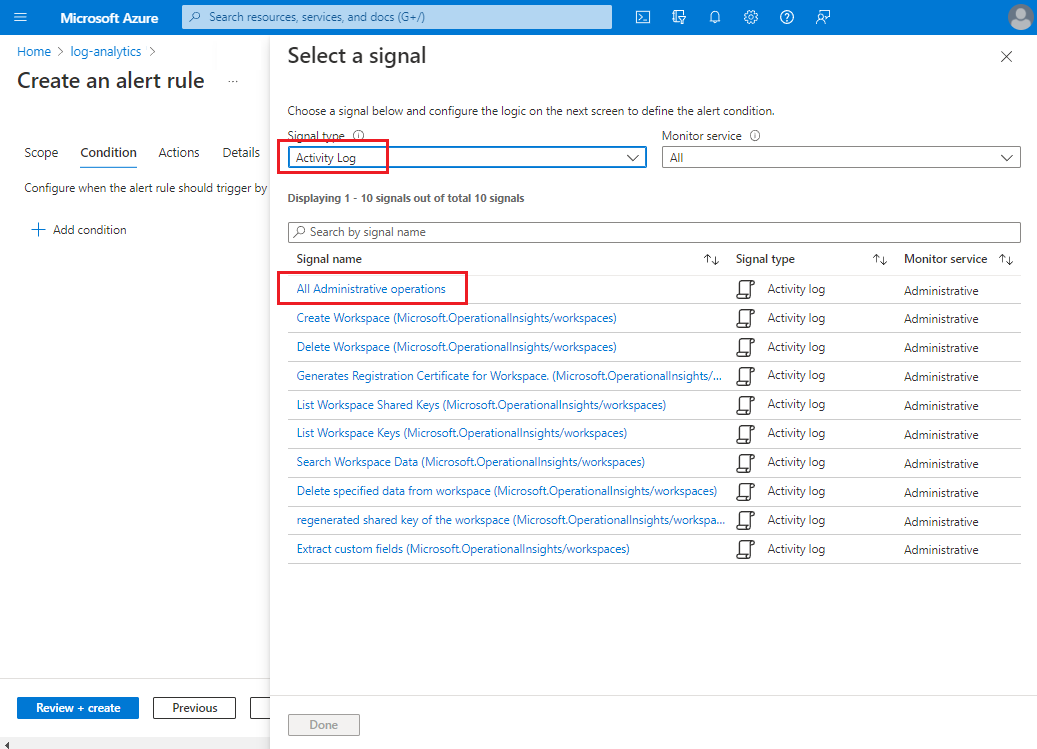 لقطة شاشة تعرض تفاصيل تحديد حالة التنبيه.