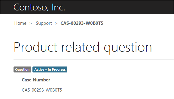 لقطة شَاشة لحَالة تمت الإشَارة إليهَا عَلى أنهَا نشطة - قيد التقدم.