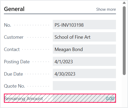 Screenshot of adjusted content.