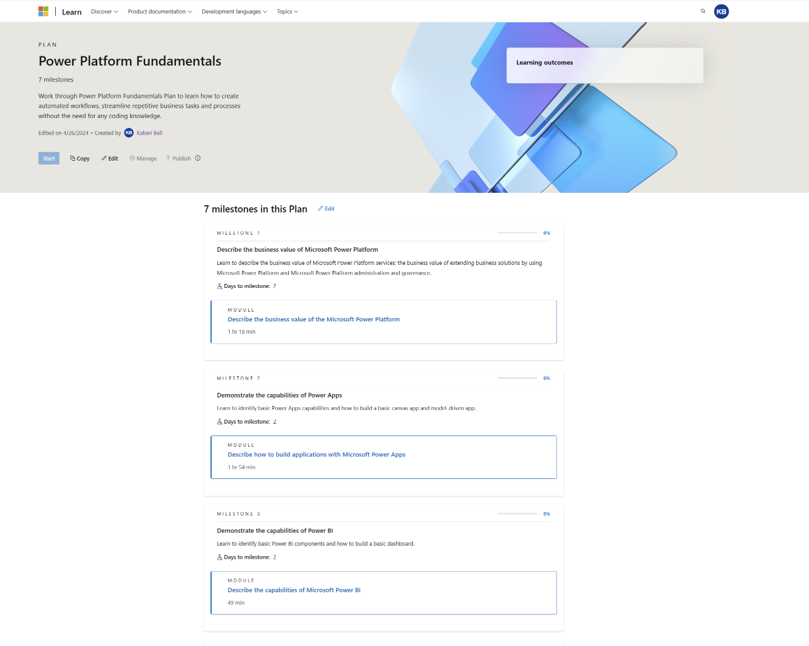 لقطة شاشة للعرض الأولي لوضع تحرير الخطة