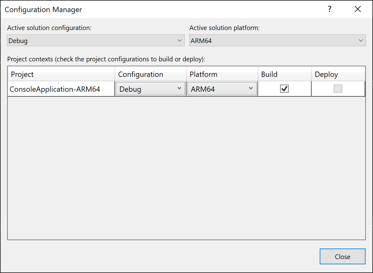 Screenshot showing the new solution platform and project platform