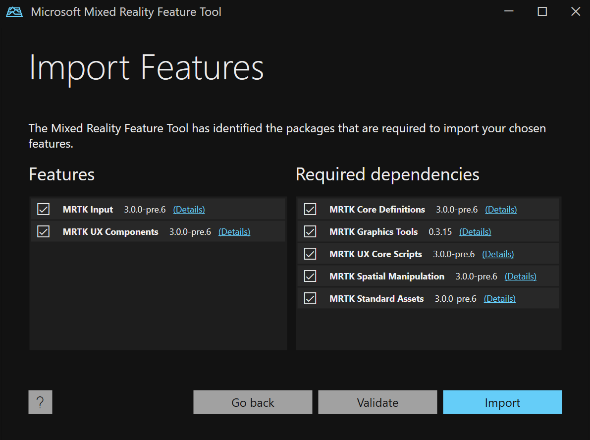 Importing packages