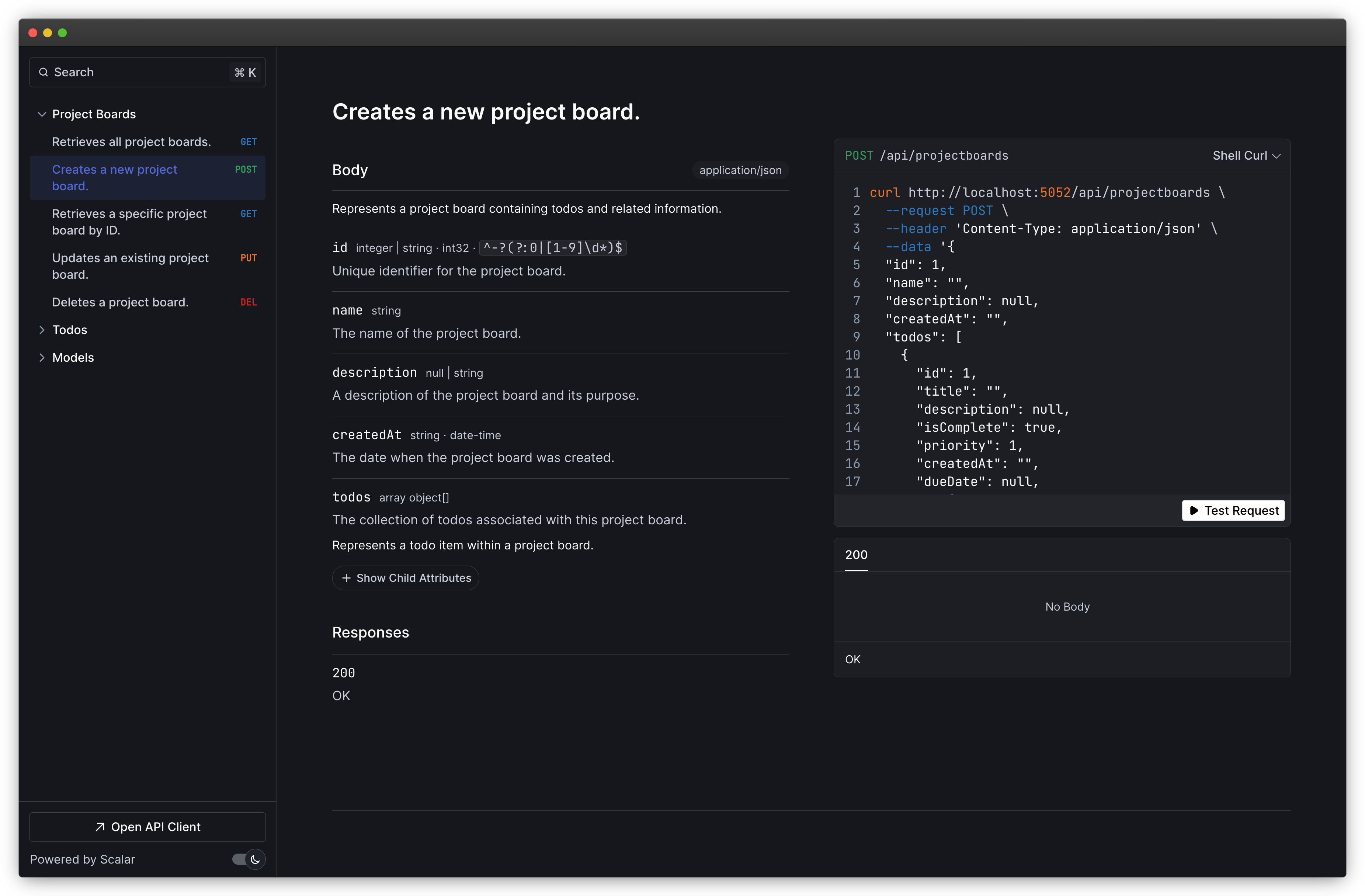 screenshot of app with XML comments in sclaar UI