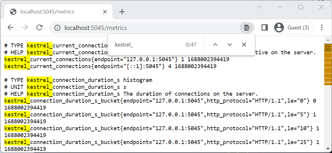 metrics 2