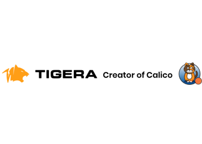 Logo of Tigera Calico.