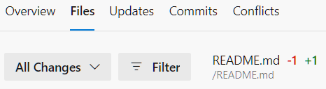 Image to show File in pull request