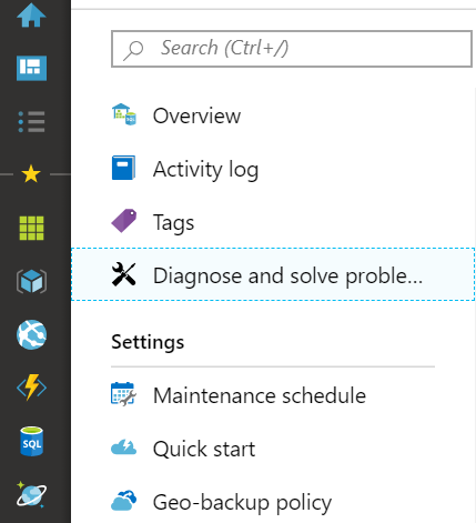 Select Resource health