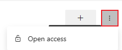 Screenshot of agent pool open access for all pipelines selection.