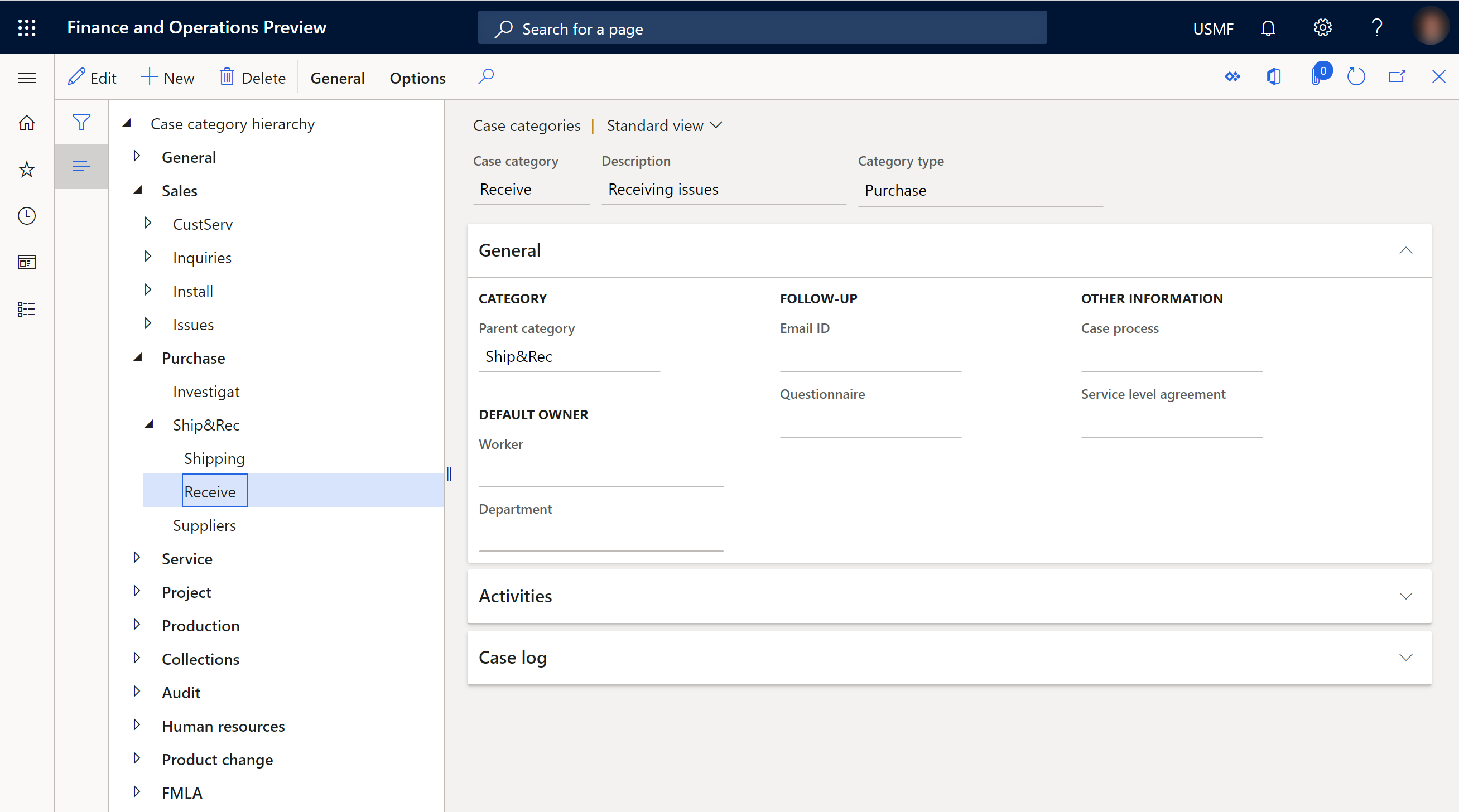 Simple List and Details – Tabular Grid example.
