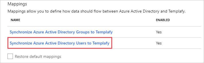 Templafy OpenID Connect User Mappings